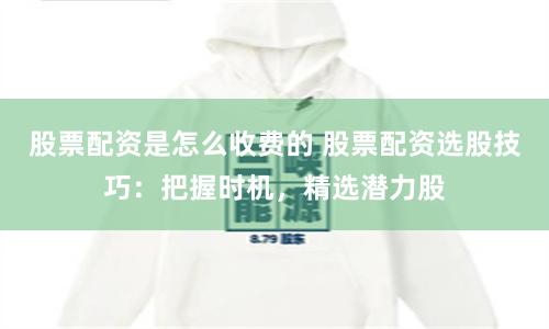 股票配资是怎么收费的 股票配资选股技巧：把握时机，精选潜力股