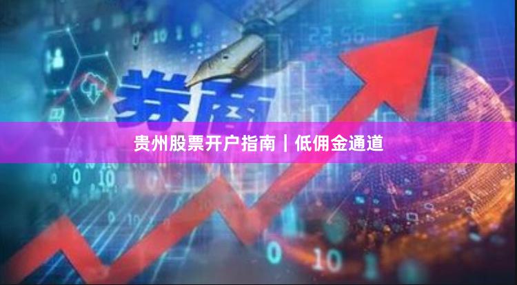 贵州股票开户指南｜低佣金通道